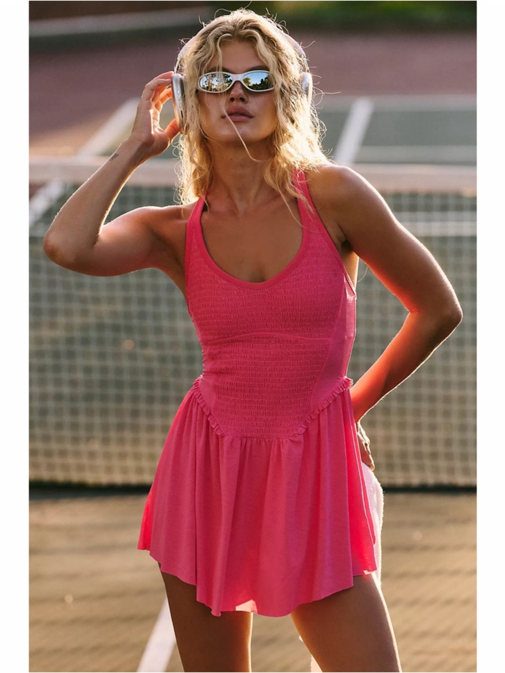 Free People Smockin Hot Mini Dress